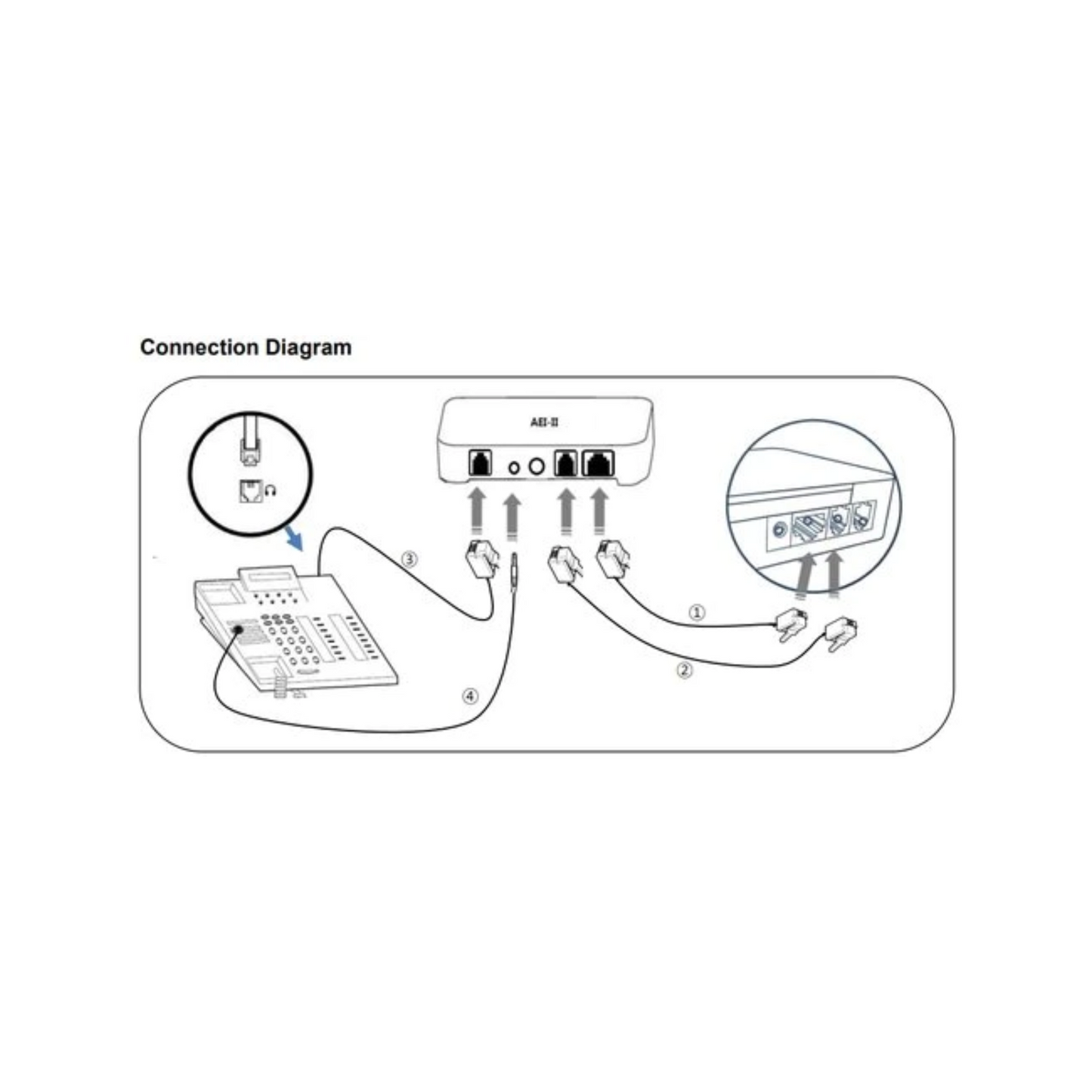 DHS13 EHS Cable For Adapt 30 (DHS4)