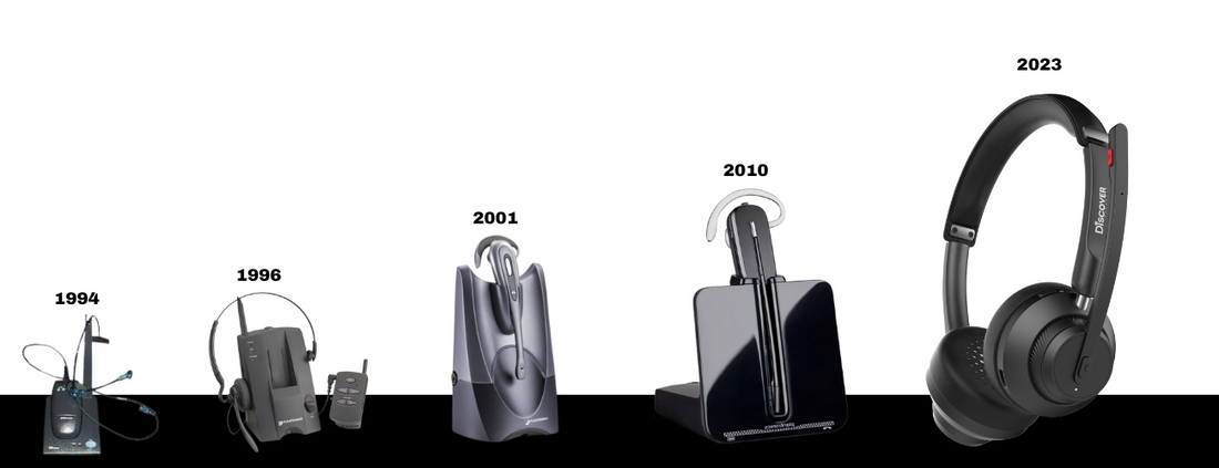 evolution of wireless office headsets