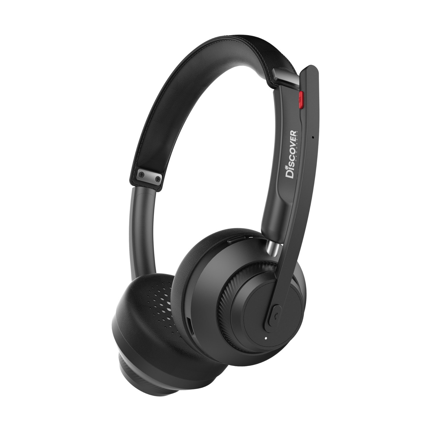 Boomstick wireless headset red mute indicator