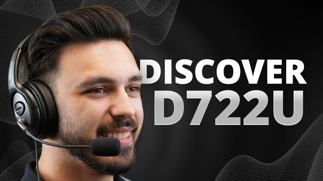 🎧Discover D722U Headphones With Noise Canceling Mic – Discover